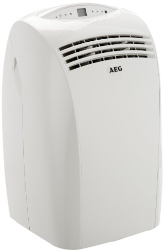AEG 231591 K25 A plus Mobiles Kompakt Klimagerät 3 in 1 Klimaanlage Kühlung, Entfeuchtung, Ventilation, 2,4 kW, Schalldruckpegel 38/48 db, Energieeffizienzklasse A (EER 2,84) - 4