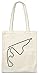 Produktbild Urban Backwoods F1 Circuit Abu Dhabi Hipster Bag Beutel Stofftasche Einkaufstasche