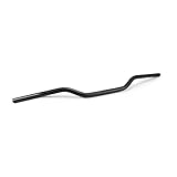 Fácil de instalar Barra de la manija de la manija de la Moto DE 7/8\" 22MM para Quad Dirt Bike ATV - Negro