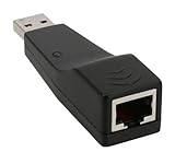 Fast Ethernet USB 2.0 zu RJ45 Adapter , Unterstützt Windows bis Windows 8