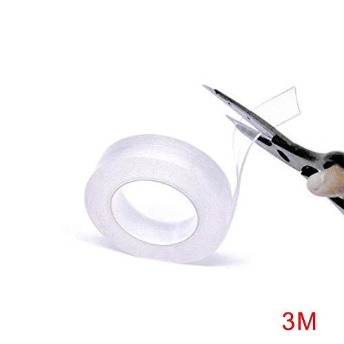 PerGrate Multifunzione Doppio Lato Nastro Adesivo Senza Lavabile Nastri - 3M