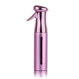 Salon Style Flairosol Hair Spray Bottle (10oz) Patent ? 360 Ultra Fine Water - Continuous Aerosol Free Trigger Mist Sprayer Bottle by Beautify Beauties (Purple)