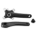 Produktbild Alomejor 1 Paar Kurbelarm Durable Aluminiumlegierung BCD 104mm Schwarz für Mountainbike Zubehör Kurbelgarnitur Ersatzteile