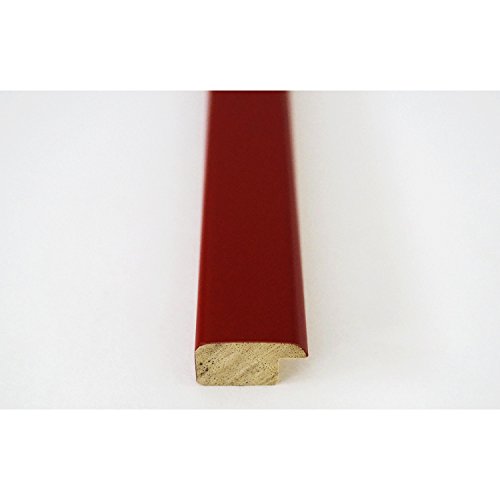 Spiegel Wandspiegel Badspiegel – Hannover 2,4 – Rot – 200 Größen zur Auswahl – handgefertigt – 30 x 40 – AM – Modern, Vintage - 5
