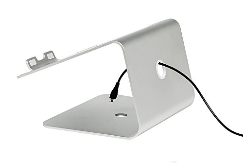 Slabo Notebookhalterung Laptopständer für MacBook / MacBook Air / MacBook Pro / Notebooks „Aluminium“ – SILBER - 7