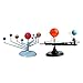 Price comparison product image F Fityle Sun Earth Moon Orbital Model + Solar System Planetarium Model Science DIY Project Birthday Gift for Kids Children Student