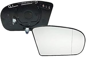 POLCAR Spiegelglas Spiegel Außenspiegel Glas Rechts passend für C + E Klasse W203 W211