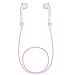 Price comparison product image Efanty AirPods Strap, Soft Silicone Anti-lost Wireless Airpods Strap White iPhone Airpods Wireless Bluetooth Earphones Neck Rope Connect Strap (pink)
