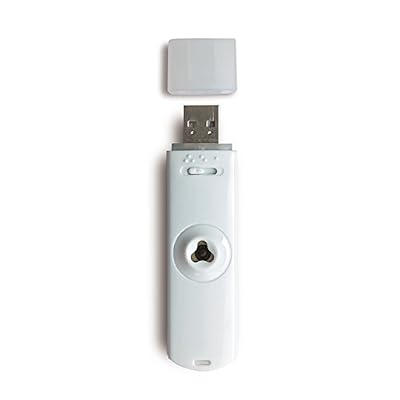 arôflora Aroflora 758 Keylia Diffuseur d'Huiles Essentielles par Brumisation sur Port USB Blanc