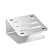 Price comparison product image Aluminum notebook stand, Portable folding notebook cooling stand for 17 inches and below notebook-A