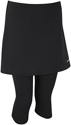 Bohn Swimwear Wendie Skirted Legging Black Sizes 8-24 (12, Black)