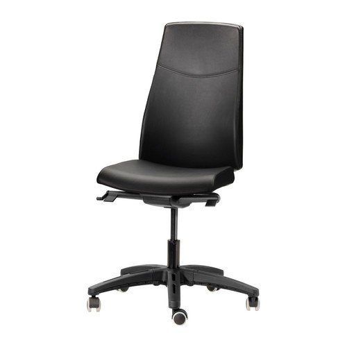 Preisvergleich Produktbild IKEA VOLMAR - Drehstuhl, Mjuk schwarz