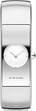 Jacob Jensen Damen Analog Quarz Uhr mit Edelstahl Armband 480