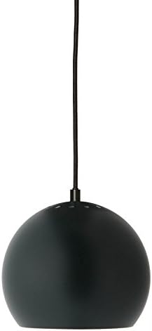 Ball FRANDSEN Chandelier Design verde pino opaco/ cavo nero