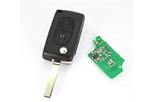 Télécommande émetteur compatible avec Citroen C2 C3 2 boutons 6554NR