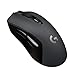 Produktbild WOB Mini Maus kabellos Wireless Mouse Arbeiten mit Logitech G603, 2.4G Funkmaus, Optische Mäuse mit USB Nano Empfänger Für PC Laptop iMac MacBook Microsoft Pro, Office Home,Schwarz