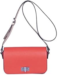 Kesslord Saffia Bicolor - Bolso al hombro de Otra Piel para mujer naranja Paprika / Naturel - PKNT