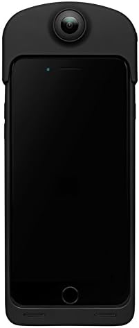 ION360 U Phone Charging Battery Case with 4K 360-Degree Camera for Apple iPhone 7 Plus - Charcoal Grey