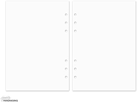 A5 Blank Spiral Bound Planner, 50 sheets