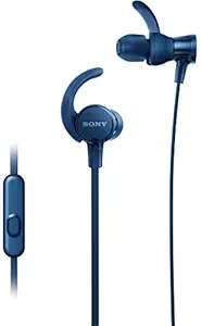 Sony MDR-XB510AS Wired in Ear Headphone with Mic (Blue)