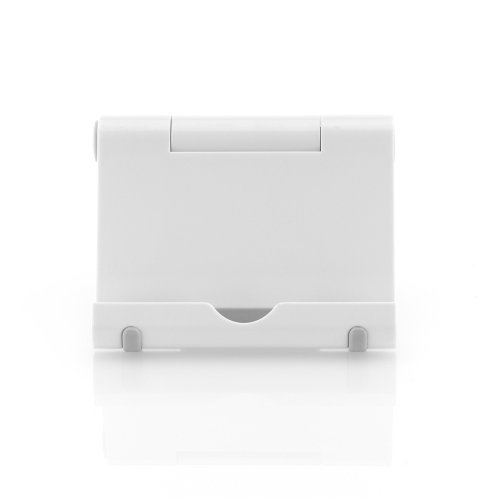 deleyCON Universal Tablet Ständer – Winkel verstellbar für iPad / Galaxy Tab usw – mit & ohne Case nutzbar – Weiß - 8