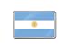 Produktbild Flagge von Argentinien nationalen Farben hochwertige Kühlschrankmagnet