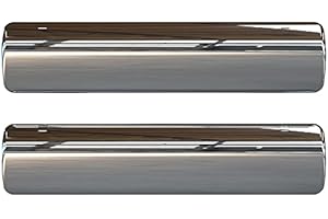 Ultion Sweet Multi-Layer Insulated Squared 12" Letter Box Letterplate - Matching Door Furniture Available (Chrome)