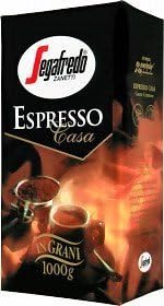Segafredo ESPRESSO CASA Whole Beans Italian Coffee. Case: 6 bags by Segafredo Zanetti
