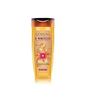 LOreal Paris 6 Oil Nourish Shampoo, 360ml (With 10% Extra)
