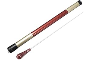 XYWHPGV Music Conductor Baton Orchestra Baton 38cm / 15inch Length Red Harts Handle Music Conducting Baton with Baton Case(8f776 3606b 0e25f 554d3 b51d3 0f0dc