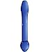 Produktbild Shots - Chrystalino Treasure Borosilikatglas Dildo, blau, 13 cm