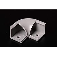 Angolare Nero Per Profilo Alluminio 1616 - 90° Dimensioni 37x37mm Per Montaggio - Foto 6