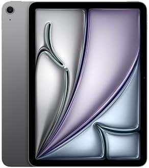 Apple iPad Air 11'' con chip M3: Apple Intelligence, 1 TB, fotocamera frontale e posteriore da 12MP, Wi-Fi 6E, Touch ID, un giorno intero di batteria — Grigio siderale