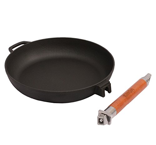 Bratpfanne aus Gusseisen Ø 26 cm mit abnehmbarem Griff 0126 - 5