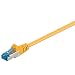 Produktbild Goobay 94135 "CAT 6a" Patchkabel, "S/FTP (PiMF)", 15m Gelb/Schwarz