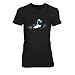 Produktbild Milchstraße - Damen T-Shirt, Größe: L, Farbe: schwarz