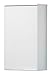 Produktbild FACKELMANN 80907 Hängeschrank Kara Bianco, 1 Tür, Türanschlag links, 2 Einlegeböden, BxHxT: 40.5 x 70 x 22.5 cm