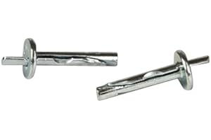 BAUFIT Deckennagel 6 x 40 mm, 100 Stk Direktabhänger Metall CD Profil Montage Dübel Nagel Deckenanker