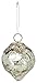 Produktbild Bauernsilber Kugel Zapfen Christbaumschmuck 11 cm Christbaumkugel Shabby