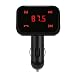 Produktbild Prevently Bluetooth FM Transmitter, KFZ Auto Radio Adapter MP3 Kit Hands-Free FM-Transmitter Zigarettenanzünder USB Lade Akku Spannungserkennung U Disk Spiel