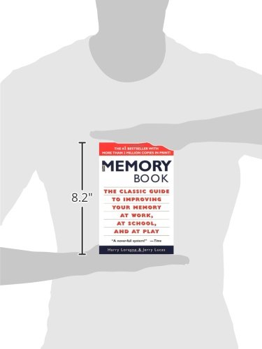 Book's Cover of The Memory Book: The Classic Guide to Improving Your Memory at Work, at School, and at Play