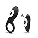 Price comparison product image Kindlywormwood C-ock Ring Adult Toys Silicon Vibrating C-ock Ring P-Enis Ring C-ockring Toys for Men Adult Toy P-Enis Tshirt Massager Vibrating Massaging Slient Soft Skin-Friendly Rechargeable