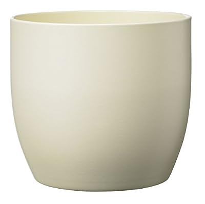 Soendgen Keramik Cache-pot Basel Fashion, Argile, nacré, 16 x 16 x 15 cm