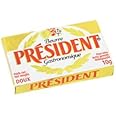President Unsalted Butter Portions 10gr, 100 pieces