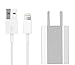 Produktbild PhoneStar lightning Ladeset bestehend USB Datenkabel Ladekabel 1 Meter + 1.000mA Netzteil für iPhone 7, 7 Plus, SE, 6, 6s, 6s Plus, 6 Plus, 5s, 5c, 5, iPad Air, Mini, 4