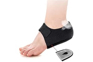 VOKY Tendinite D'Achille 2 Protezioni Per Tallone In Gel Per Fascite Plantare