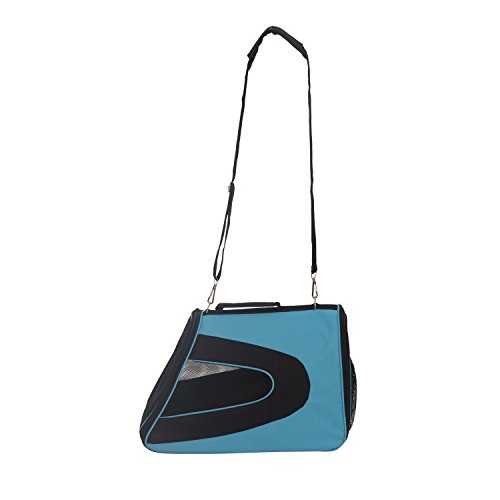 PawHut Transportin Perro Gato Mascotas Bolsa de Viaje Asas y Correa Ajustable