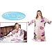Childrens/Kids Girls Me To You Sleeved Fleece Snuggle Blanket (90cm x 120cm) (Pink)