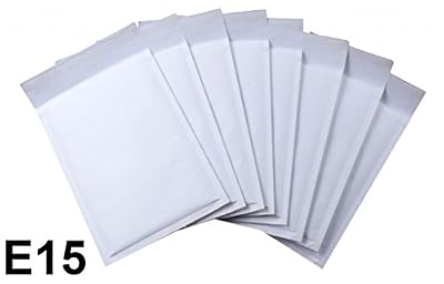 Net4Client 10 x Enveloppes Rembourrées par Net4Client - Bubble Bags White Mailing Postal Bags Bubble Mailers Emballage Rapide et Racile E15 size 240x275mm