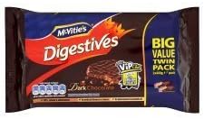 McVitie's Dark Chocolate Digestives Twin Pack 2 X 400G
